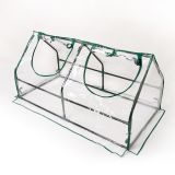 Mini Foliengewächshaus Treibhaus Pflanzenhaus - auf dem Balkon - 120x60x60 - Erica III Grindi - 6