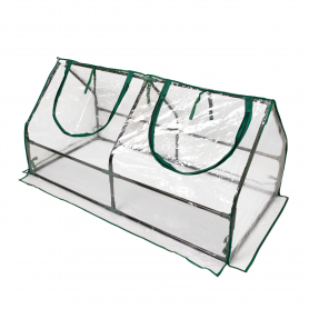 Mini Foliengewächshaus Treibhaus Pflanzenhaus - auf dem Balkon - 120x60x60 - Erica III Grindi - 1