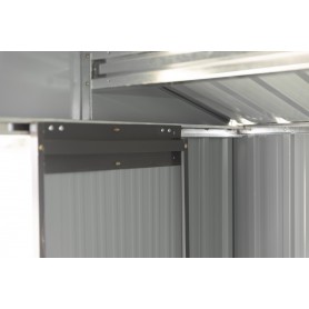 Gerätehaus Geräteschuppen Gartenhaus aus Metall - Fiori II - 131x194x184 Grindi - 7