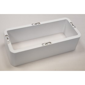 Wand-Regal-Set, Modulfächer, Regalsysteme, Hängeregale - FOS Weiss 400/350/300 Velano - 3