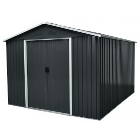 Gerätehaus Geräteschuppen Gartenhaus aus Metall - Fiori IV - 303x236x190 Grindi - 1