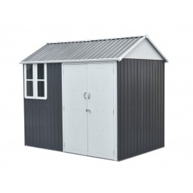 Gerätehaus Geräteschuppen Gartenhaus aus Metall - Betula - 172x259x229 Grindi - 1