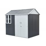 Gerätehaus Geräteschuppen Gartenhaus aus Metall - Betula - 172x259x229 Grindi - 1