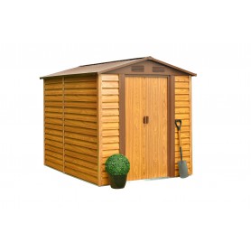 Gerätehaus Geräteschuppen Gartenhaus aus Metall - Arbor II - 195x236x209 Grindi - 1