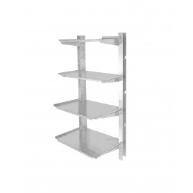 Regale für das Gartenhaus 4 Ebenen 30x30x80 - GDA 1 Grindi - 1