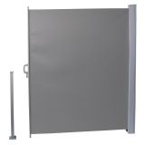 Terasse Markise Windschutz Trennwand 160x300 Grau - Mistral Grindi - 1