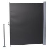 Terasse Markise Windschutz Seitenwand 180x300 - Fen, dunkelgrau Grindi - 1