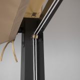 Garten Pergola Pavillon Terrassendach - Keros 3x2,9m Grindi - 10