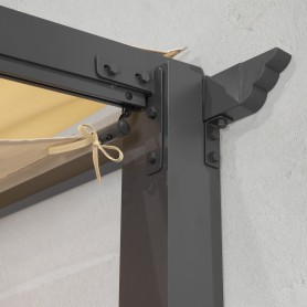 Garten Pergola Pavillon Terrassendach - Keros 3x2,9m Grindi - 13