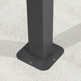 Garten Pergola Pavillon Terrassendach - Keros 3x2,9m Grindi - 6