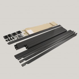 Garten Pergola Pavillon Terrassendach - Keros 3x2,9m Grindi - 14