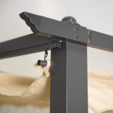 Garten Pergola Pavillon Terrassendach Wandpergola Siros 3x4m Grindi - 3