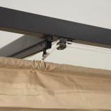 Garten Pergola Pavillon Terrassendach Wandpergola Siros 3x4m Grindi - 4