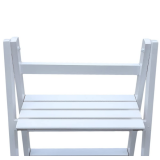 Blumenständer aus Holz, weiß - 4 Ablagen Tulipa II Grindi - 4