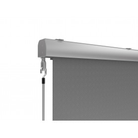 Senkrechtmarkise Außenrollo Sonnenschutzrollo 160x250 - Solano II, Grau Grindi - 3
