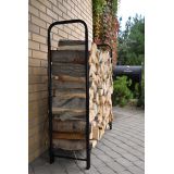 Kaminholzständer Brennholzregal 120x35,6x120 - Silvam I Grindi - 4