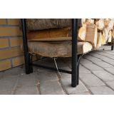 Kaminholzständer Brennholzregal 120x35,6x120 - Silvam I Grindi - 5