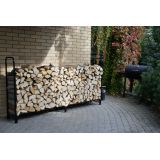 Kaminholzständer Brennholzregal 240x35,6x120 - Silvam II Grindi - 2