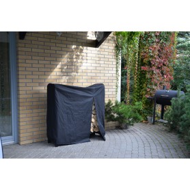 Wasserdichter Holzregalschutz Brennholzregal Silvam I Grindi - 2