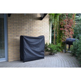 Wasserdichter Holzregalschutz Brennholzregal Silvam I Grindi - 4