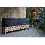 Wasserdichter Holzregalschutz Brennholzregal Silvam II Grindi - 2