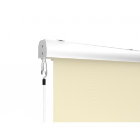 Senkrechtmarkise Außenrollo Sonnenschutzrollo 160x250 - Solano II, Beige Grindi - 3