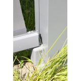 Senkrechtes Rollo für Pergola Kea - grau Grindi - 5