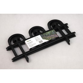 Rasenkante Gartenpalisade schwarz 240x30 Satz mit 4 Stück - GOP 1 Grindi - 2