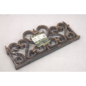 Rasenkante Gartenpalisade, antike Bronze 240x36,5 Satz mit 4 Stück - GOP 2 Grindi - 2