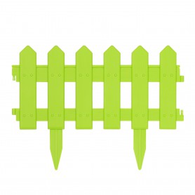 Rasenkante Gartenpalisade, grün 160x29,5 Satz mit 4 Stück - GOP 5 Grindi - 1