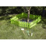 Rasenkante Gartenpalisade, grün 160x29,5 Satz mit 4 Stück - GOP 5 Grindi - 3 Rasenkante Gartenpalisade, grün 160x29,5 Satz mit 4 Stück - GOP 5 Grindi - 3