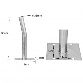 Autoreifen Wandhalter Reifenhalter Reifen Wandhalterung 4 Stück - PGU 1 Velano - 2