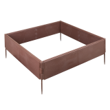 Rasenkante Gartenpalisade, braun - GOP 6 Grindi - 1