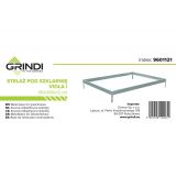 Aluminium Fundamentrahmen für das Viola I Gewächshaus Grindi - 5