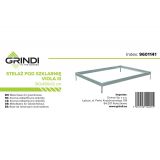 Aluminium Fundamentrahmen für das Viola III Gewächshaus Grindi - 5