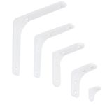 Stegkonsole, Regalhalter, Regalkonsole, Regalsystem - WSM Weiß Velano - 1