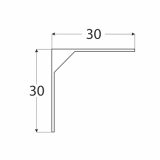 Stegkonsole, Regalhalter, Regalkonsole, Regalsystem - WSM Weiß Velano - 3