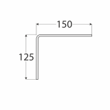 Stegkonsole, Regalhalter, Regalkonsole, Regalsystem - WSB Weiß Velano - 2