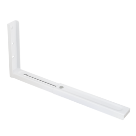 Stegkonsole, Regalhalter, Regalkonsole, Regalsystem - WSR Weiss Velano - 2