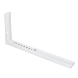 Stegkonsole, Regalhalter, Regalkonsole, Regalsystem - WSR Weiss Velano - 2