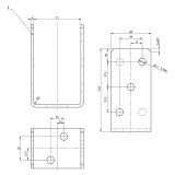 Aufschraubhülse Bodenhülse Pfostenträger Stützenfuß - PSO galvanisiert gelb GRUNDLINE - 3