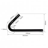 Garagenhaken Wand Halterung Longboard Halter Snowboard Haken - PGW 4 Velano - 5