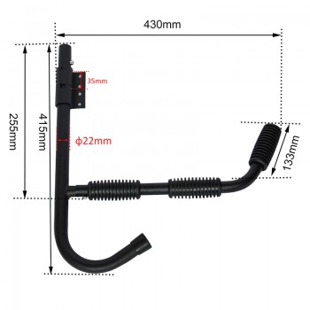 Wandhaken Aufhänger Garagenhaken für Kajak - PGW 6 Velano - 4